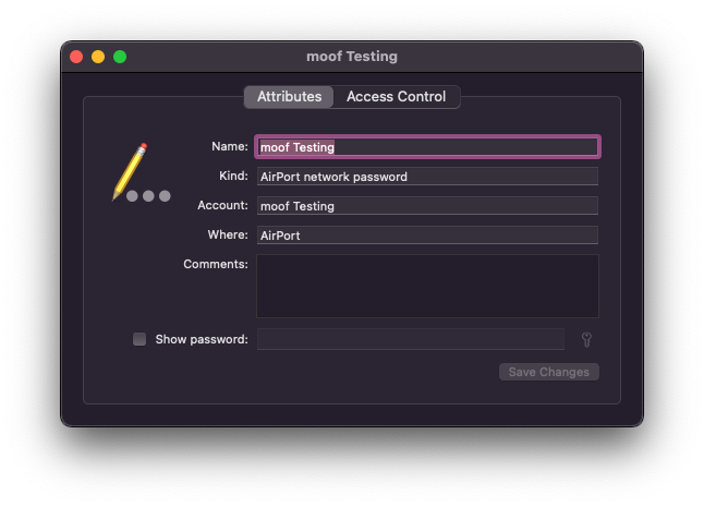 Step 4 of how to use Keychain Access to find passwords you’ve saved on your Mac